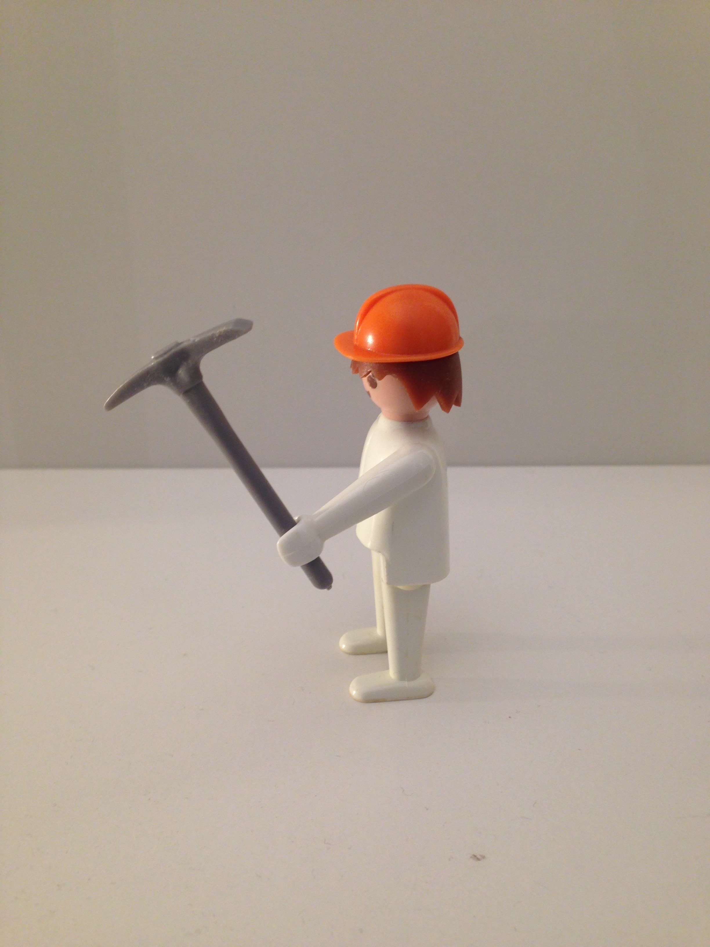 Ouvrier vintage Playmobil 3118