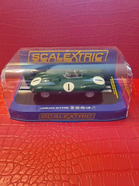 Jaguar D-TYPE 1955 SCALEXTRIC C3486 