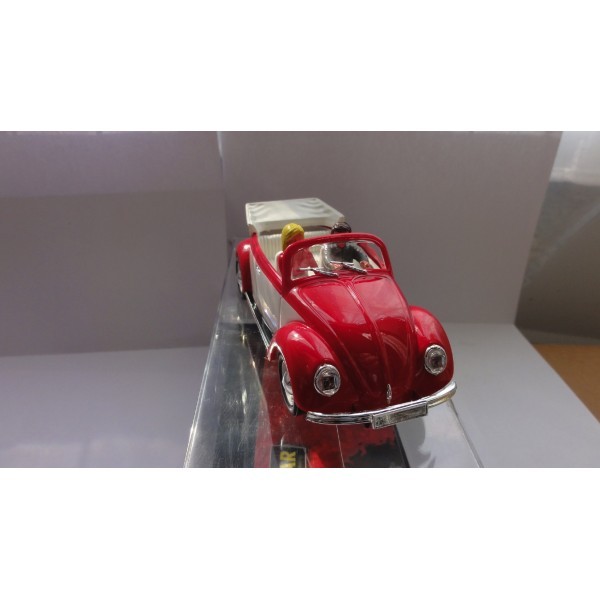 VOLKSWAGEN BEETLE CABRIO ROUGE PINK KAR REF CV 027