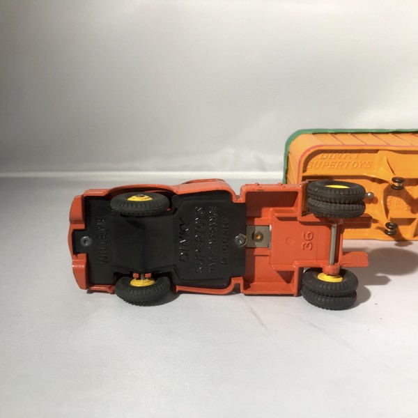 TRACTEUR WILLEME ET SEMI-REMORQUE DINKY TOYS