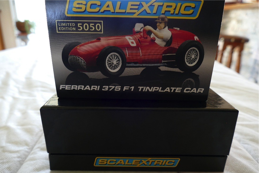 SCALEXTRIC REF C2928A FERRARI 375 F1 TINPLATE CAR