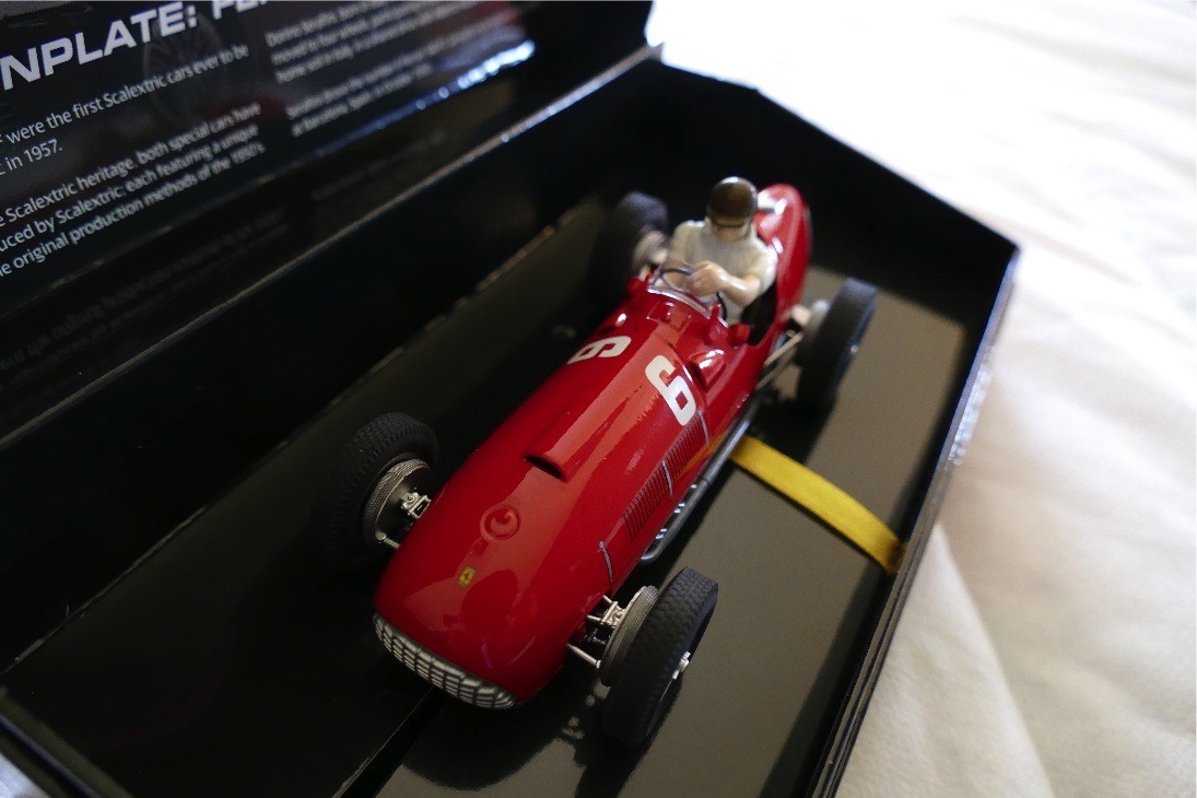 SCALEXTRIC REF C2928A FERRARI 375 F1 TINPLATE CAR