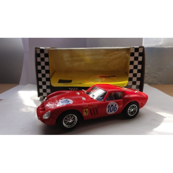 FERRARI 250 GTO  TARGA FLORIO 63 ROUGE  PINK KAR RÉF CV 008