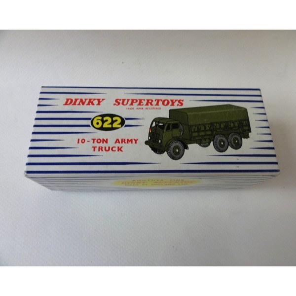 CAMION D'ARMÉE 10 TONNES DINKY SUPERTOYS RÉF 622 MECCANO