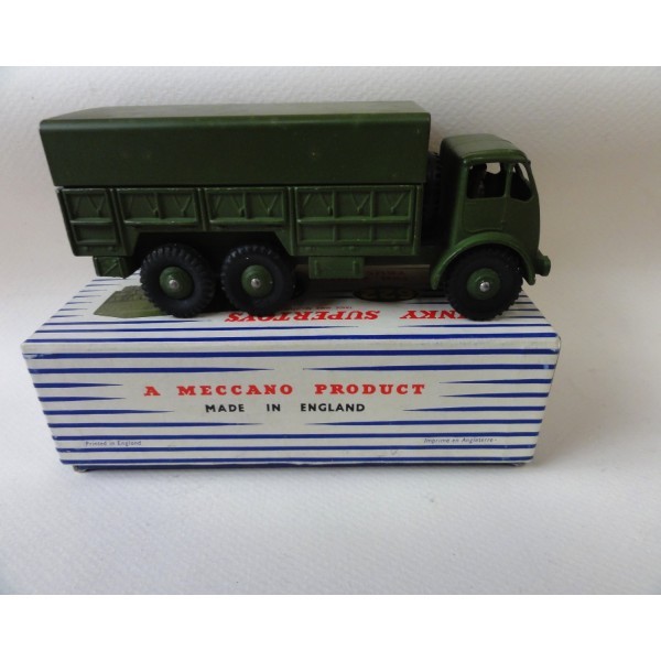 CAMION D'ARMÉE 10 TONNES DINKY SUPERTOYS RÉF 622 MECCANO