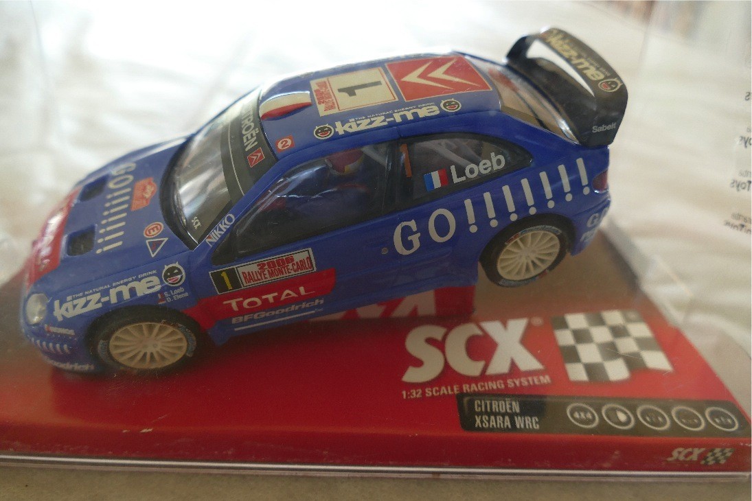 SCALEXTRIC REF 62310 CITROEN XSARA WRC LOEB