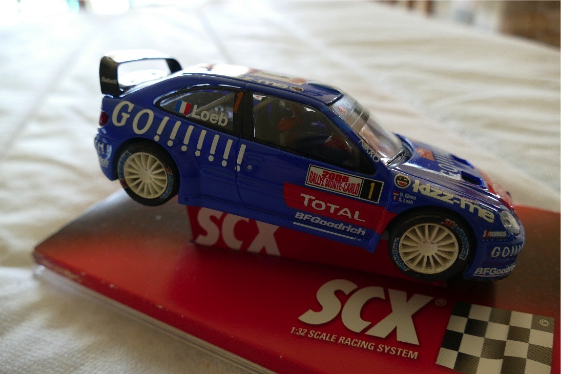 SCALEXTRIC REF 62310 CITROEN XSARA WRC LOEB