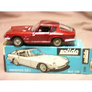 SOLIDO 1/43 - MASERATI 3,5 L AVEC SA BOITE - REF 139