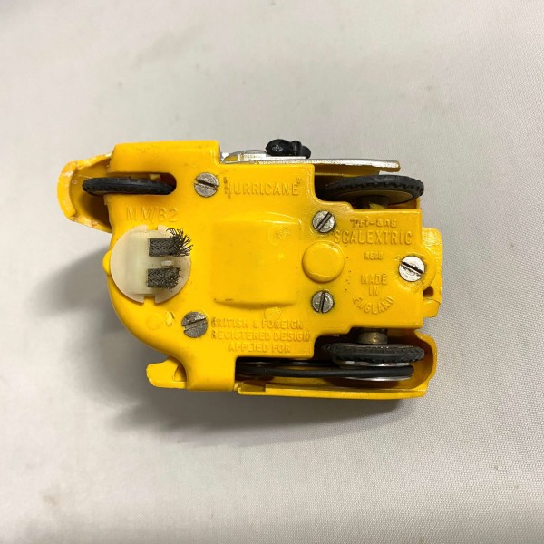 Hurricane jaune Scalextric side car ref  B2