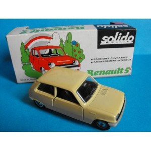 RENAULT 5 SOLIDO 1 ERE BOITE