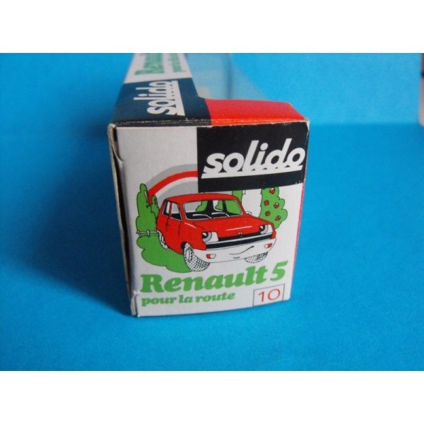 RENAULT 5 SOLIDO 1 ERE BOITE