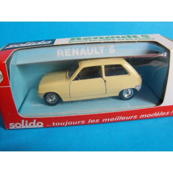 RENAULT 5 SOLIDO 1 ERE BOITE