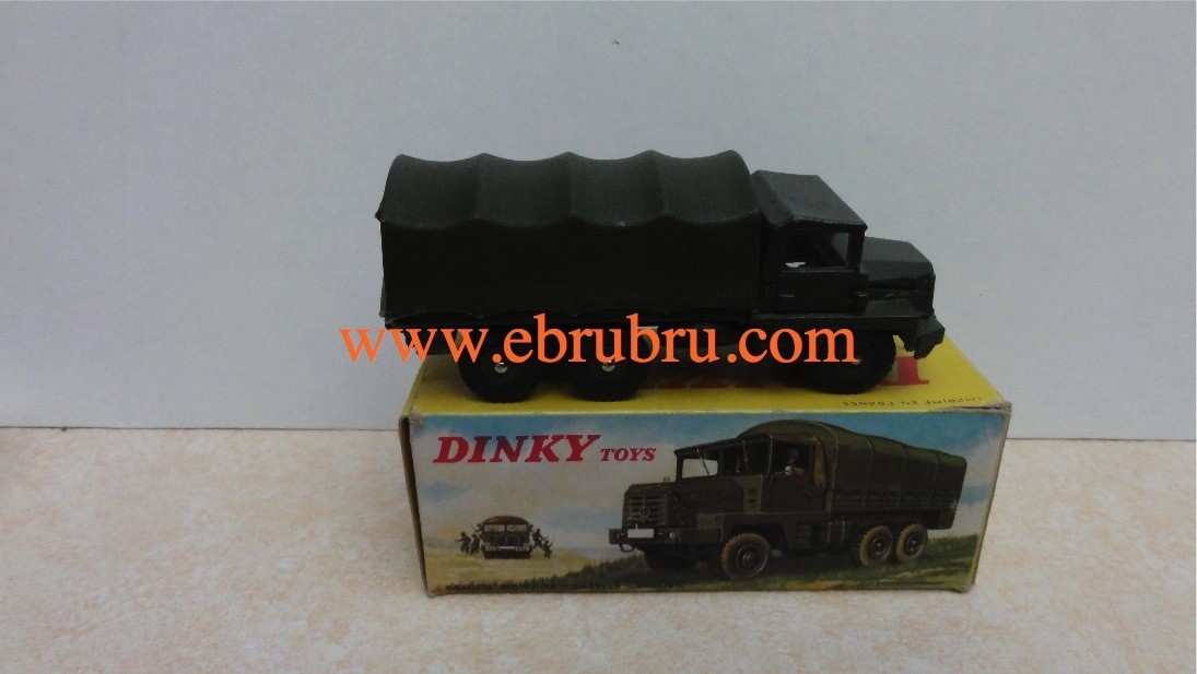 CAMION MILITAIRE GAZELLE BERLIET DINKY TOYS RÉF 824