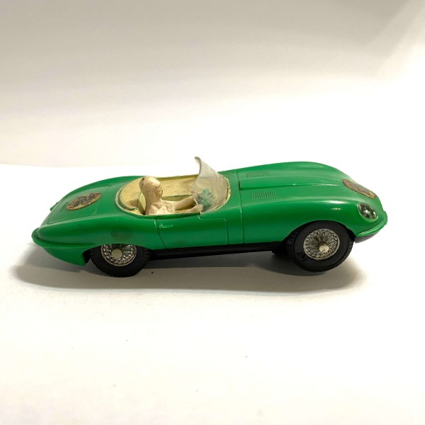 Jaguar E cabriolet vert JOUEF 350 