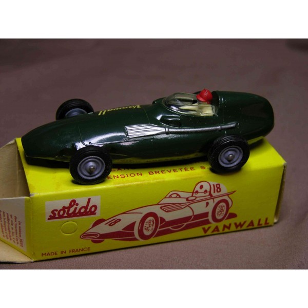 SOLIDO 1/43 - VANWALL F1 VERTE AVEC SA BOITE - REF 104