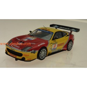 FERRARI 550 GTS MARANELLO N°9 F.BABINI-PH.PETER GT 2004 SCALEXTRIC SCX RÉF 62120