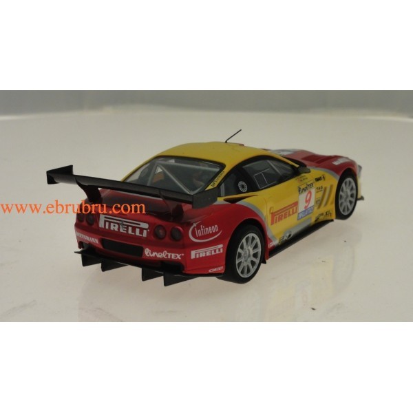 FERRARI 550 GTS MARANELLO N°9 F.BABINI-PH.PETER GT 2004 SCALEXTRIC SCX RÉF 62120