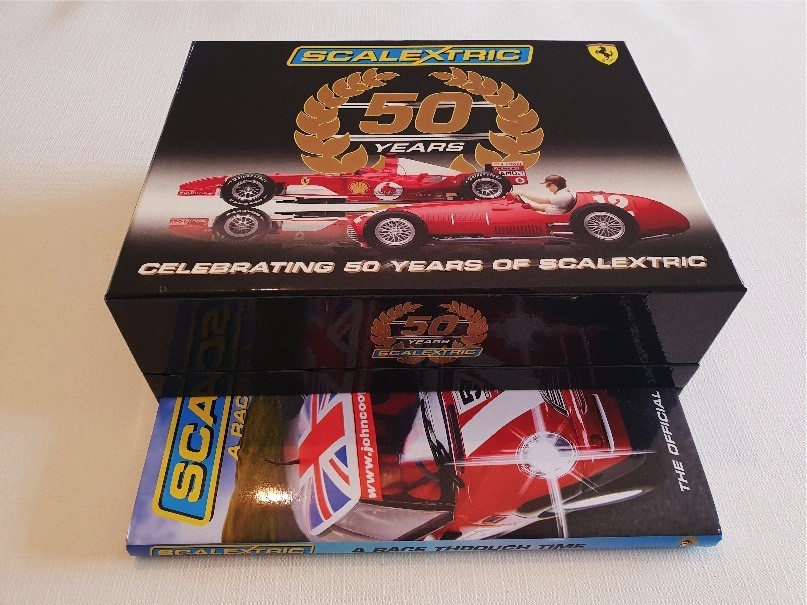 SCALEXTRIC REF C2782A CELEBRATING FERRARI LIMITED EDITION WITH BOOK