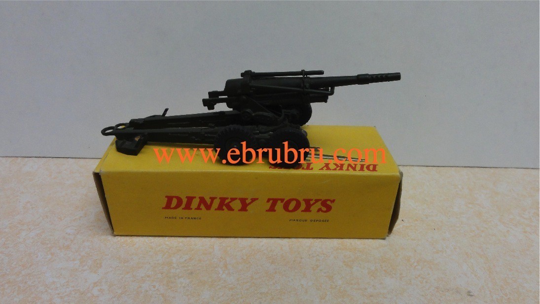 OBUSIER DE 155 A.B.S DINKY TOYS RÉF 80 E MILITAIRE 1/43