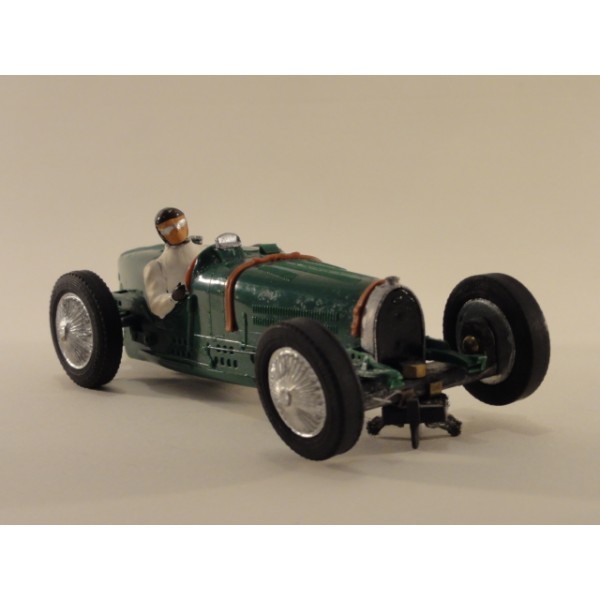 C 70  BUGATTI TYPE 59 SCALEXTRIC VERTE DE HAVILLAND