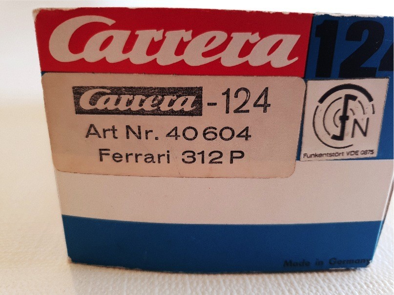 CARRERA 124 REF 40604 FERRARI 312 P