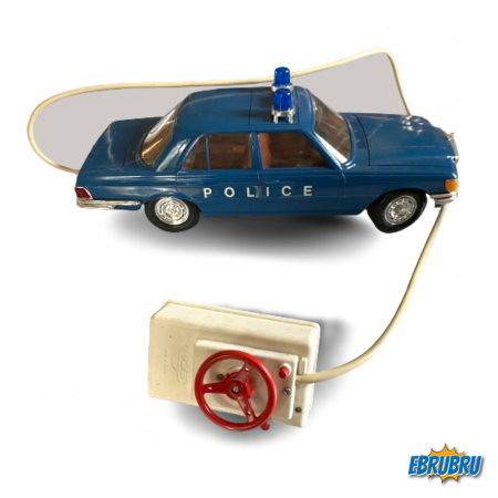 Mercedes 450 SE Police bleu RICO 