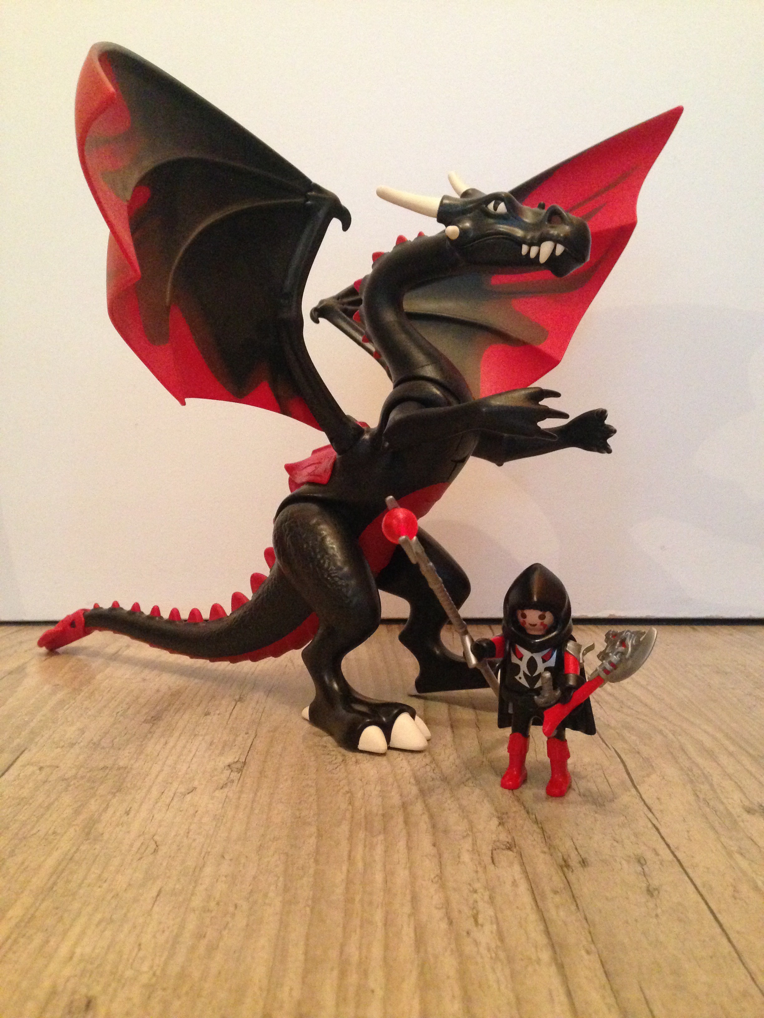 Grand dragon rouge Playmobil 4838