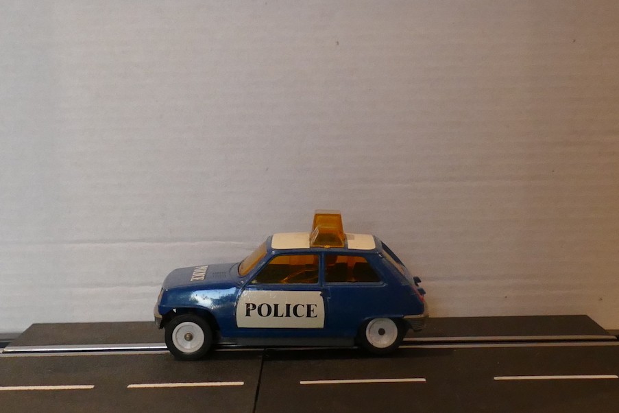 RENAULT 5 POLICE BLEU JOUEF R5