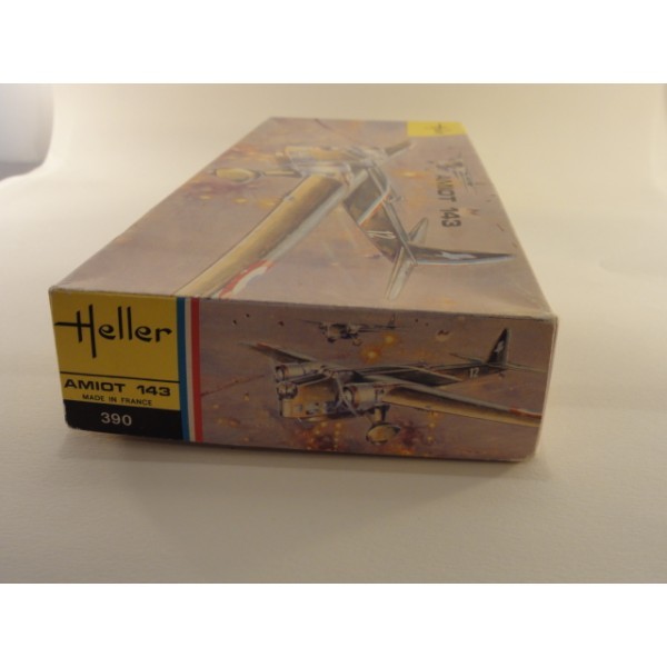 MAQUETTE HELLER AVION AMIOT 143 ÉCHELLE 1/72 BOITE JAUNE  L 391
