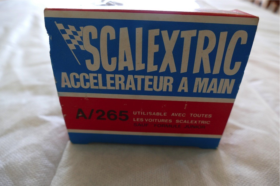 SCALEXTRIC A265 ACCELERATEUR À MAIN