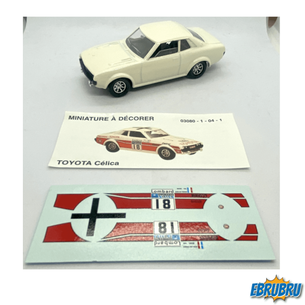 Toyota Celica Rallye 1977 SOLIDO Hachette