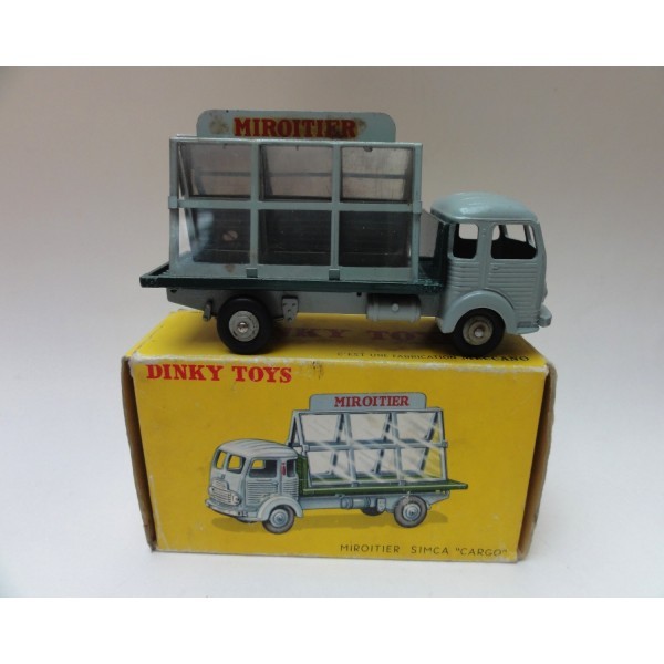 CAMION MIROITIER SIMCA CARGO SAINT GOBAIN DINKY TOYS RÉF 33C