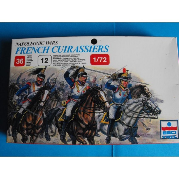 FRENCH CUIRASSIERS    ESCI  1/72 EME 1 ER EMPIRE