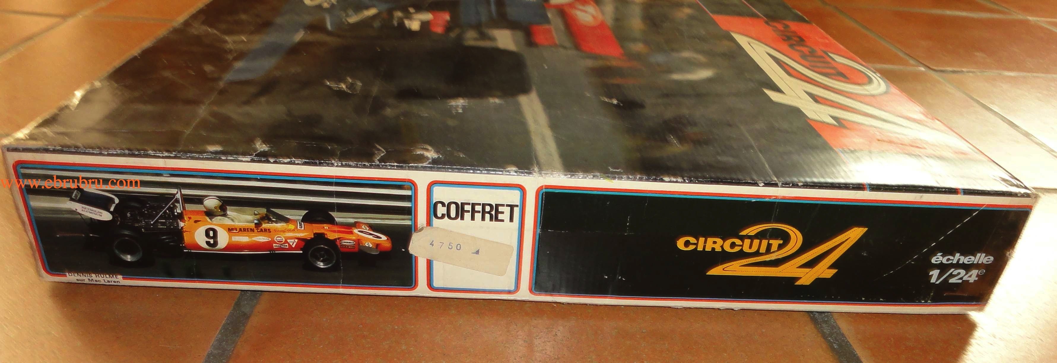 COFFRET 1 24  CIRCUIT 24 BRM ET BRABHAM REPCO