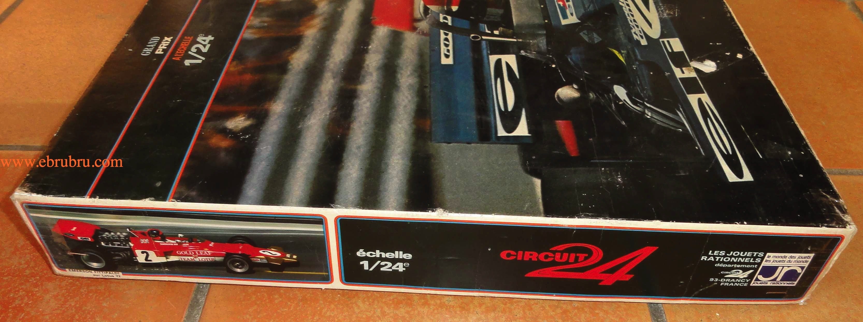 COFFRET 1 24  CIRCUIT 24 BRM ET BRABHAM REPCO