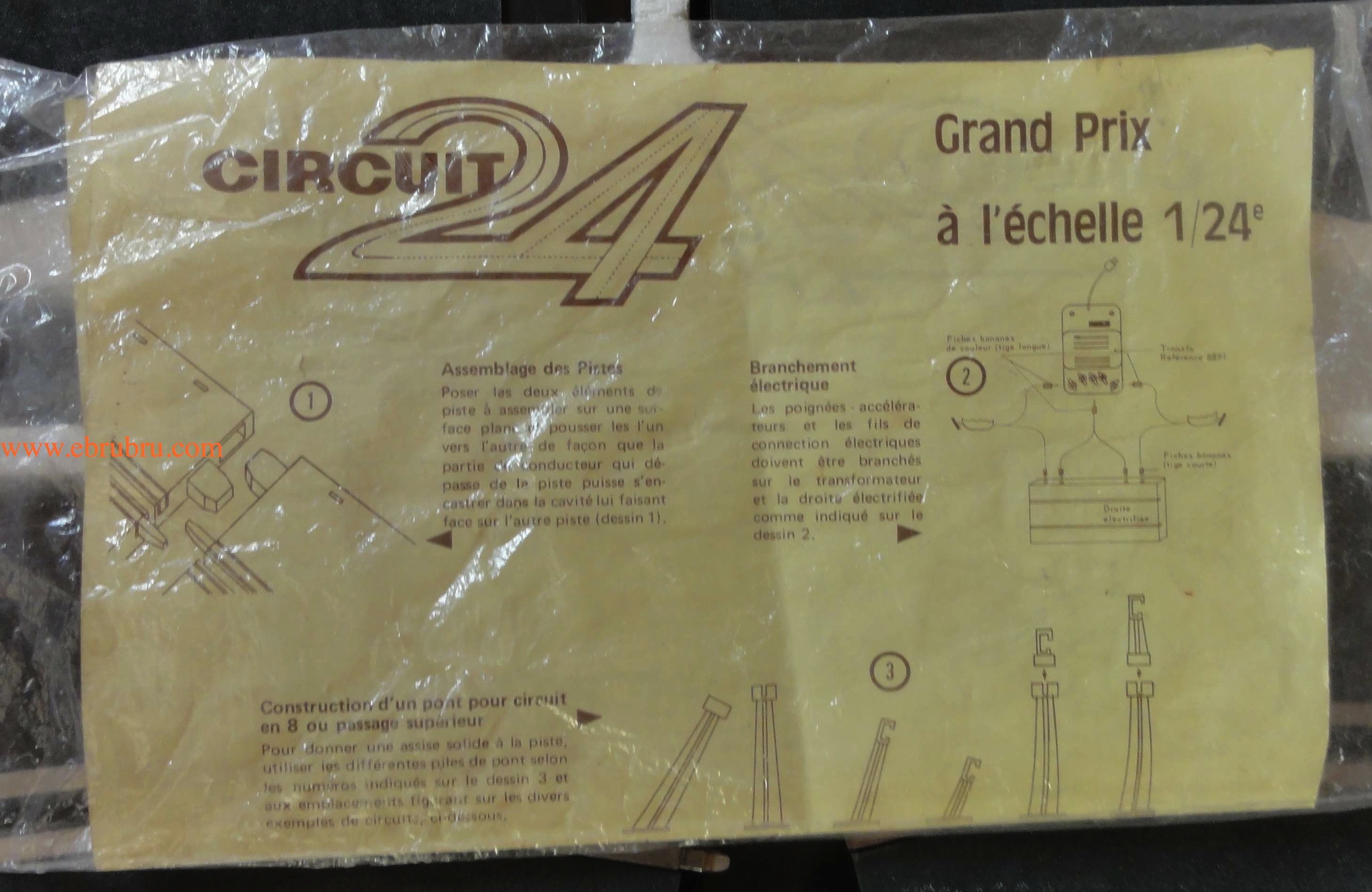 COFFRET 1 24  CIRCUIT 24 BRM ET BRABHAM REPCO