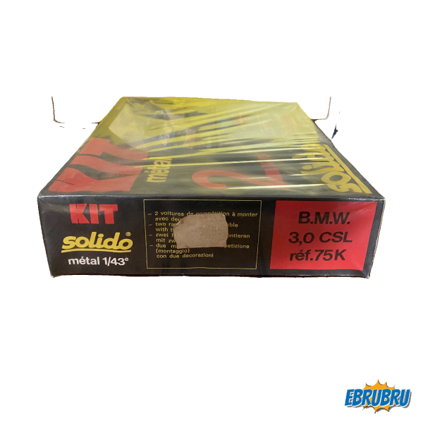 BMW 3,0 CSL Kit SOLIDO Ref 75K