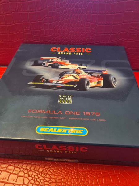 FORMULA ONE 1976 CLASSIC GRAND PRIX SCALEXTRIC REF C2558A