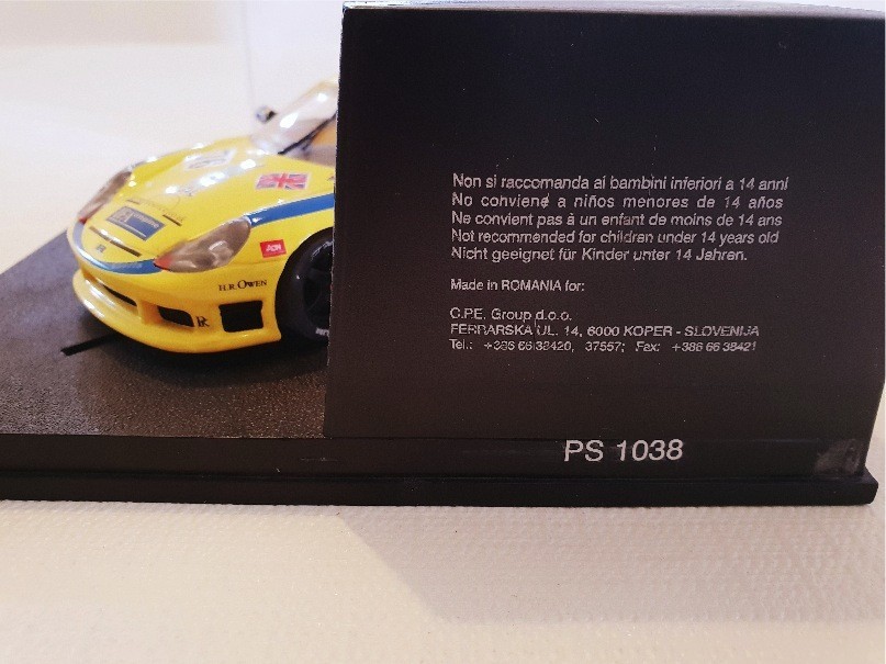 PORSCHE 911 GT3 SUPERCUP  PROSLOT REF PS 1038