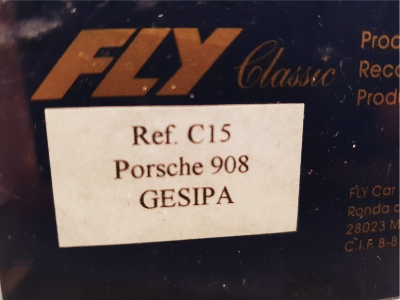 FLY C15 PORSCHE 908 GESIPA