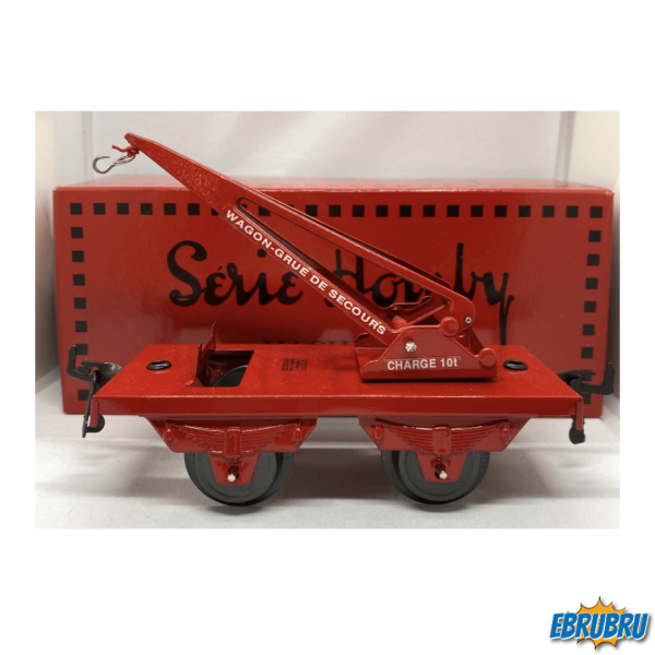 Wagon Grue de secours HORNBY Hachette