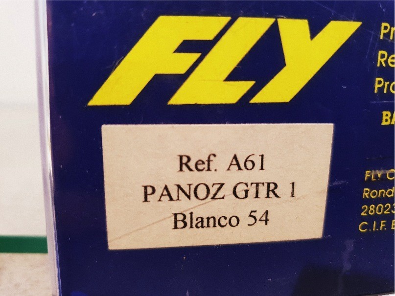 FLY A61 PANOZ GTR 1 BLANCO 54