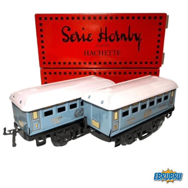 Wagons Dining bleu HORNBY Hachette