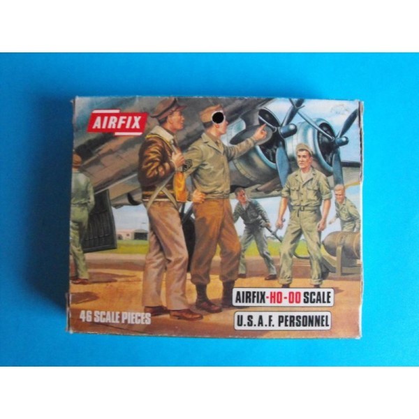 AIRFIX BLUE BOX USAF PERSONNEL