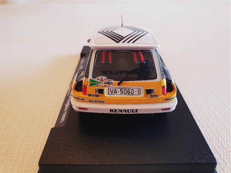 RENAULT 5 TURBO 1° RALLY EL CORTE INGLES 1985 SAINZ-BOTO E-1201 FLY REF 96073