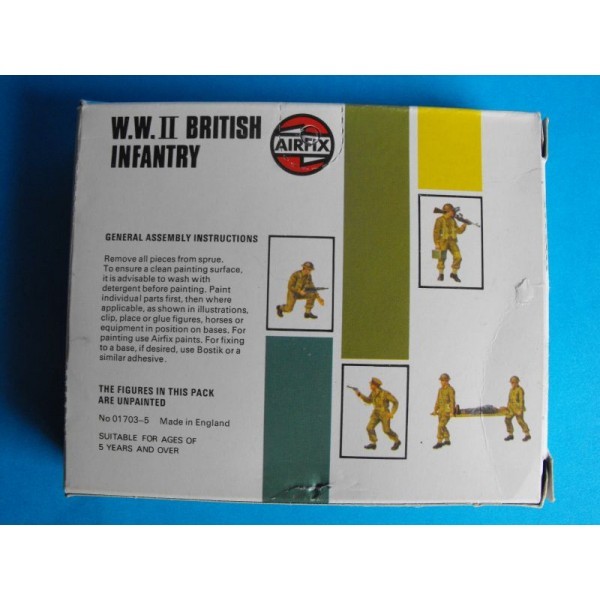 AIRFIX WW II BRITISH INFANTRY HO/OO