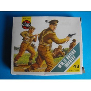 AIRFIX WW II BRITISH INFANTRY HO/OO