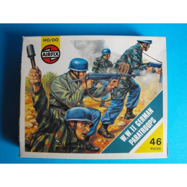 AIRFIX BOITE DE FIGURINES HO OO GERMAN PARATROOPS