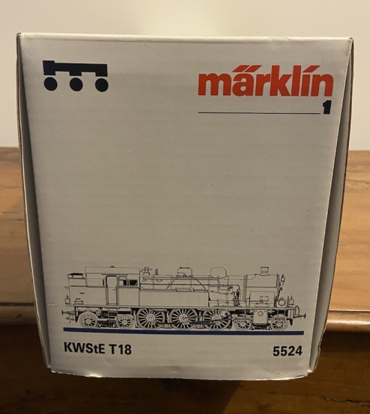 Locomotive À Vapeur  Série T18 Württemberg Märklin 5524 Échelle 1