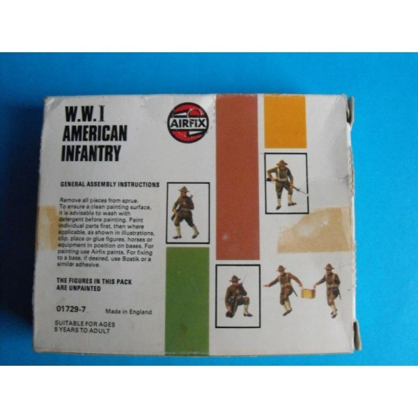 AIRFIX AMERICAN INFANTRY WW I 1914-1918